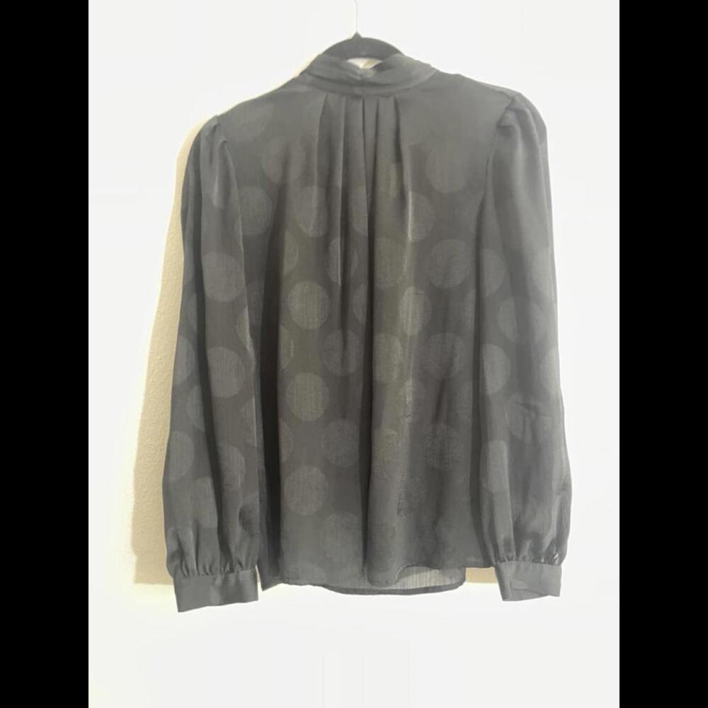Who What Wear Polka Dot Blouse S